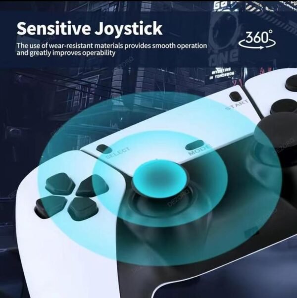 Wireless Game Console with HDMI Output – Includes 2 Controllers & Accessories - Image 5